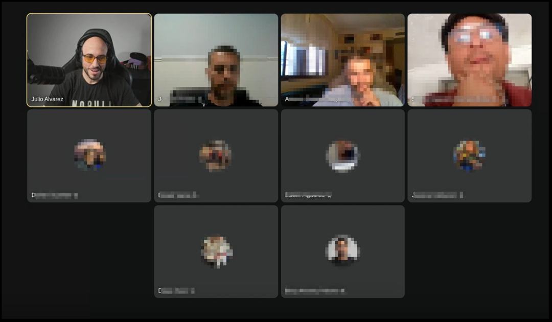 Llamada en directo de Tatami Code